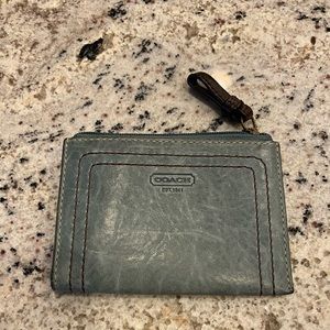 Darling Vintage Coach Mini Skinny card holder